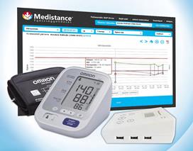 Az OMRON cég vizsgálatban alkalmazott Medistance rendszere